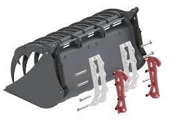 Farm tillage equipment with disc harrows and handles for soil preparation.